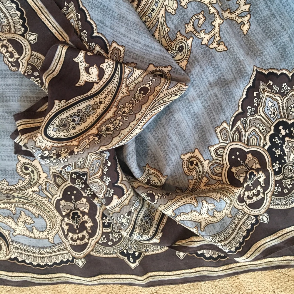 Vintage silk scarf